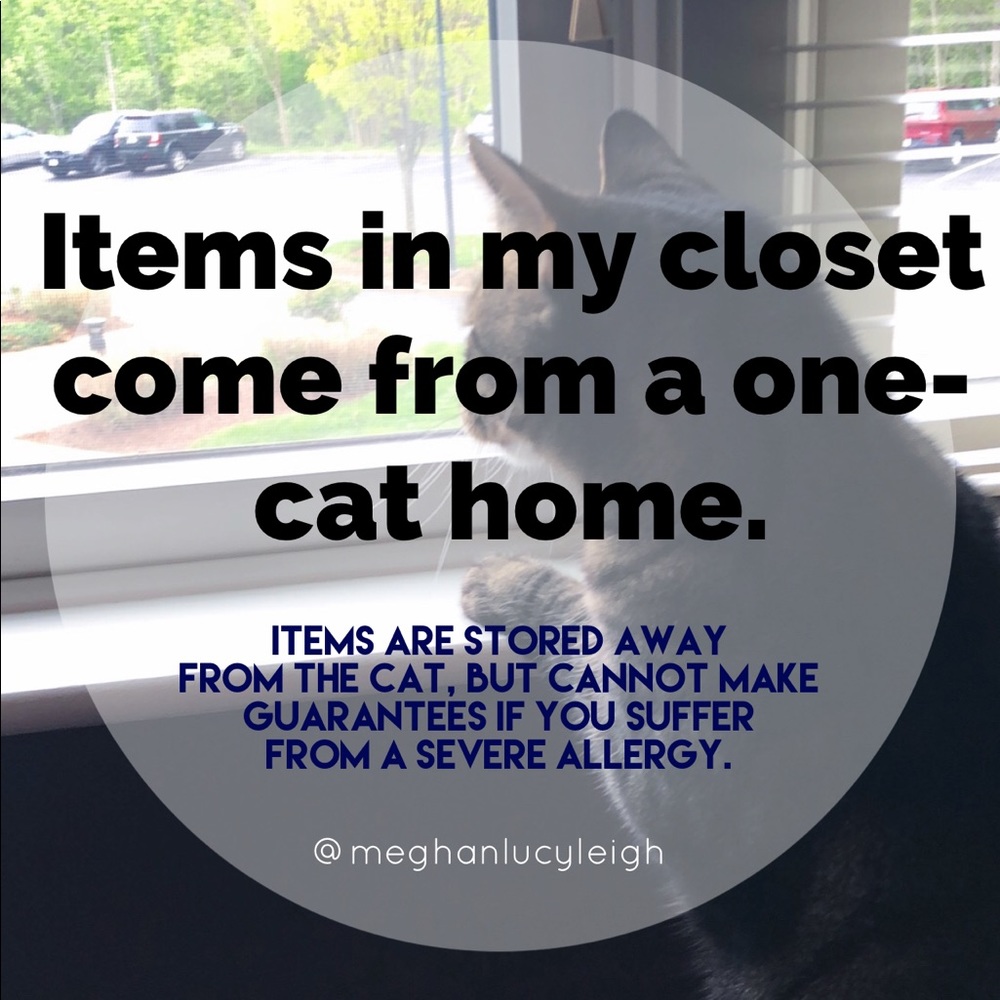 Cat-friendly Poshmark Closet